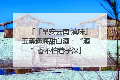 「早安云南·滇味」玉溪通海甜白酒：“酒”香不怕巷子深