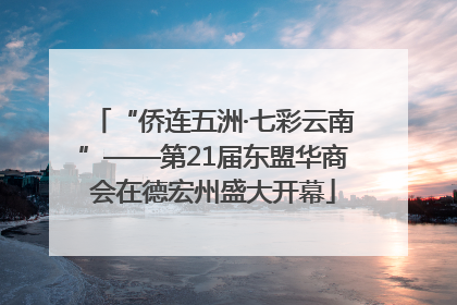 “侨连五洲·七彩云南”——第21届东盟华商会在德宏州盛大开幕