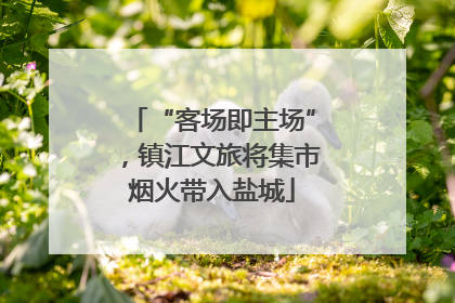“客场即主场”，镇江文旅将集市烟火带入盐城