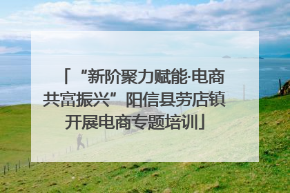 “新阶聚力赋能·电商共富振兴”阳信县劳店镇开展电商专题培训