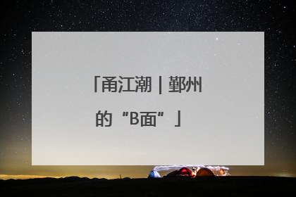 甬江潮｜鄞州的“B面”