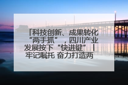 科技创新、成果转化“两手抓”，四川产业发展按下“快进键”丨牢记嘱托 奋力打造两高地两基地一屏障
