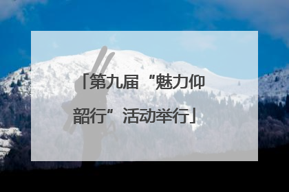 第九届“魅力仰韶行”活动举行