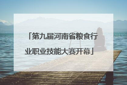 第九届河南省粮食行业职业技能大赛开幕