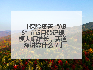 保险资管“ABS”前5月登记规模大幅增长，赛道深耕靠什么？