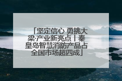 坚定信心 勇挑大梁·产业新亮点丨秦皇岛智慧消防产品占全国市场超四成