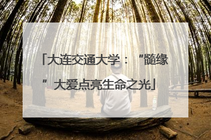 大连交通大学：“髓缘”大爱点亮生命之光
