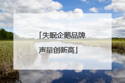 失眠企鹅品牌声量创新高