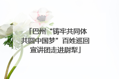 巴州“铸牢共同体 共圆中国梦”百姓巡回宣讲团走进尉犁