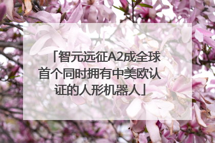 智元远征A2成全球首个同时拥有中美欧认证的人形机器人