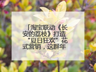 淘宝联动《长安的荔枝》打造“夏日狂欢”花式营销，这群年轻人玩嗨了