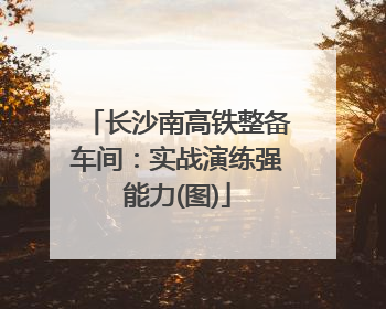 长沙南高铁整备车间：实战演练强能力(图)