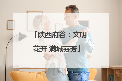 陕西府谷：文明花开 满城芬芳
