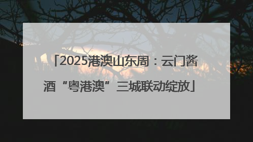 2025港澳山东周：云门酱酒“粤港澳”三城联动绽放