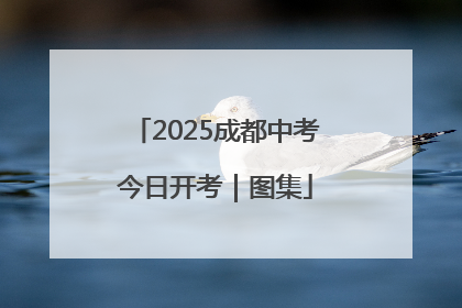 2025成都中考今日开考｜图集